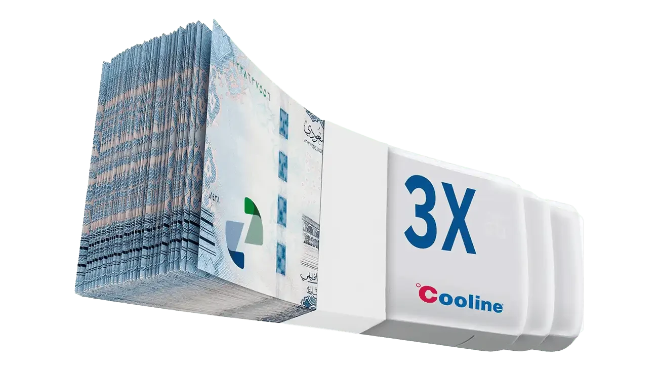 3 Cooline - Split AC   -21100 BTU - Cold
